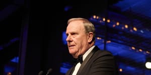 Future Fund chair Peter Costello said he was cautious about whether the market could sustain its recent rally.