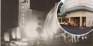 Then and now:The Minerva Theatre. 