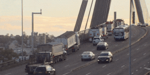 Truck protest GIF
