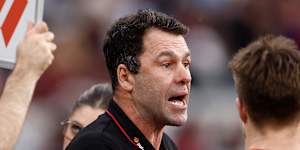 Dean Solomon has plenty of work to do as interim Essendon coach.