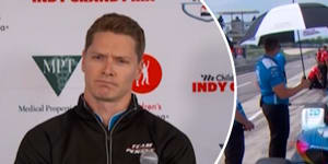 IndyCar champ’s emotional response to penalties
