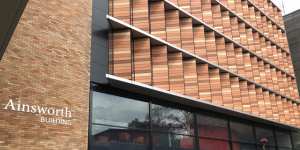 The Ainsworth Building at the UNSW in the Mechanical and Manufacturing Engineering precinct.