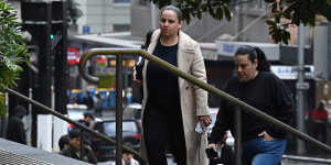 Solicitor Mouna Youssef (left) has been jailed for forgery and fraud.