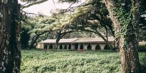 The Tanzania:Chimp Trekking and Serengeti Safari itinerary includes a stay at Ngorongoro Tortilis Camp.