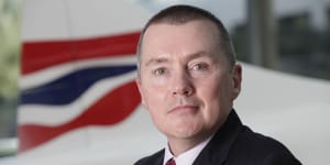 The International Air Transport Association’s chief Willie Walsh. 