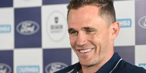 Joel Selwood announces his retirement.