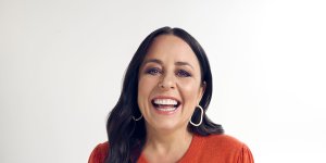 Myf Warhurst became the butt of the joke after a dress she wore to the Logies made front page news. 