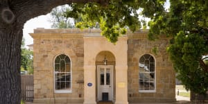 Chauncy is housed in a handsome heritage-listed sandstone building in Heathcote.