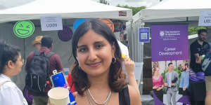 Meghna Jain is studying a bachelor of pharmacy at UQ this year.