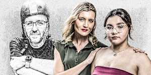A TV show is mothballed after allegations about its co-host in other workplaces cloud its release.