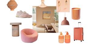 Add warmth and tranquillity into your home with peachy tones