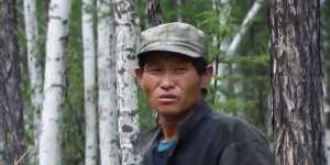 A North Korean labourer in Siberia.
