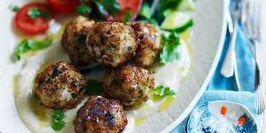 Great balls of fire:These kofta can be made with fish or meat.