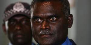 Solomon Islands Prime Minister Manasseh Sogavare.