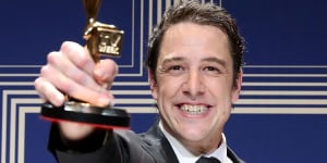 Samuel Johnson dedicated his Gold Logie to Canberra-based sister Connie.