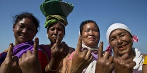 You think Australian elections are big? In India,an eighth of the world's population has voted