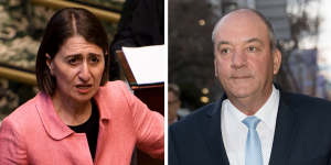 Boo! Berejiklian’s bad luck with men is a scary affair
