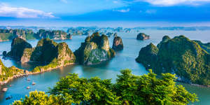 Halong Bay,Vietnam ... dreamlike.