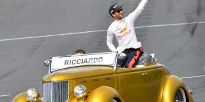 Daniel Ricciardo may have been better in this ride yesterday.