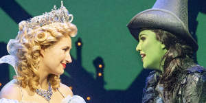 Ingenious and beautiful:Wicked dazzles with its smoke and mirrors