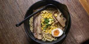 Shyun’s pork butter corn ramen.