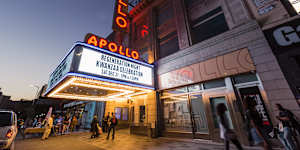 Where many music greats got their first break … the historic Apollo Theatre.