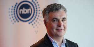 NBN Co CEO Stephen Rue. 