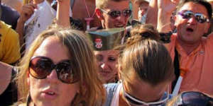 About 500,000 music lovers attend Guca's week-long event.