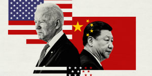China versus US:superpower showdown 
