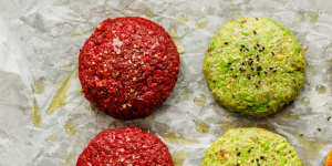 Many modern meat alternatives are not comparable to patties made from lentils or peas (pictured). 