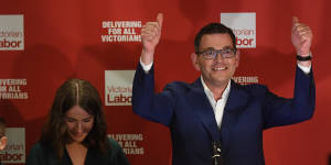 Daniel Andrews'election win in November made Canberra take notice. 