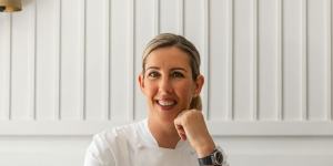 Michelin-starred chef Clare Smyth of Sydney's Oncore restaurant. 