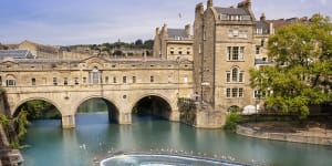 Bath and the River Avon - good choice for a short stay.