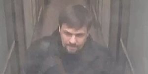This still taken from CCTV and issued by the Metropolitan Police in London shows Ruslan Boshirov,now revealed to be Colonel Anatoliy Vladimirovich Chepiga,at Gatwick airport,England,on March 2,2018. 