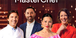The new line-up for MasterChef Australia:Jean-Christophe Novelli,Andy Allen,Poh Ling Yeow and Sofia Levin.