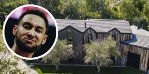 Ben Simmons has listed his Californian mansion for sale.