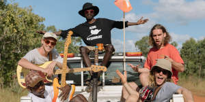 Indigenous Australian rock band King Stingray,2022