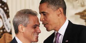 Barack Obama’s first chief of staff,Rahm Emanuel,was notoriously combative.