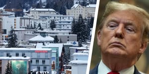 The last time Donald Trump appeared at the World Economic Forum at Davos in Switzerland his aggressive comments on trade presaged the start of the damaging trade war with China