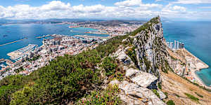 Gibraltar and the Rock.