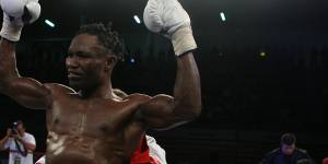 Ndou during his successful boxing career where he fought some of the greatest names in the sport including Canelo Alvarez and Miguel Cotto.