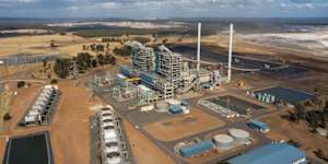 Bluewaters Power station in Collie.