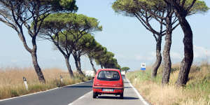 Driving in Italy can be challenging.