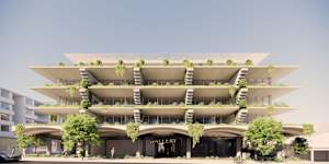 Graya Developments’ plans for a mixed use development at 63-71 Racecourse Road.