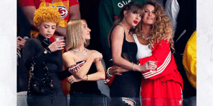 Taylor Swift at the Super Bowl.