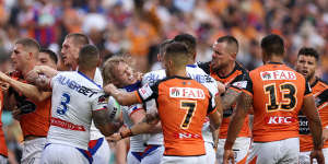David Klemmer said he was just stepping in to help a teammate.