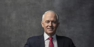 Malcolm Turnbull:Some rivals in the Liberal Party want him expelled. 