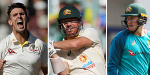 Mitch Marsh,David Warner and Matt Renshaw have all booked their tickets to the UK.