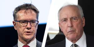 Former prime minister Paul Keating says the RBA has become a self-appointed deity,too worried about central bank orthodoxy and not enough about the plight of the nation's unemployed. It follows an address this week by RBA deputy governor Guy Debelle (left).