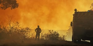 Hot,dirty and dangerous:What it’s like on the fire frontline